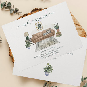 Faire-part Nous avons déplacé l'adresse