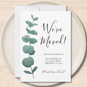 Faire-part Nous avons déplacé les eucalyptus