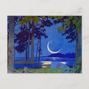 Faire-part Nous avons déplacé les pins et le lac de