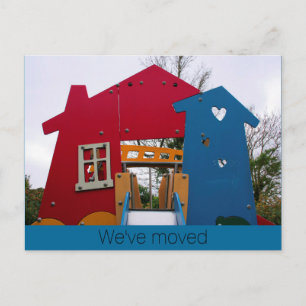 Faire-part Nous avons déplacé New Home New Life Carte postale