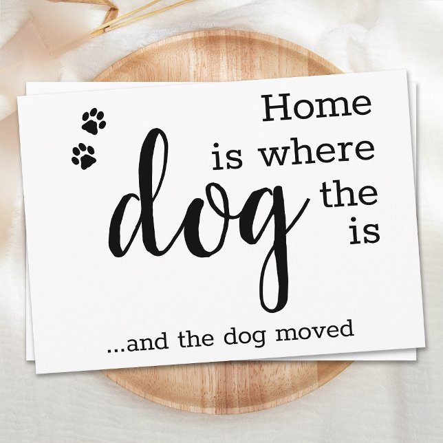 Faire-part Nous avons déplacé une nouvelle maison Animaux de  (Créateur téléchargé)