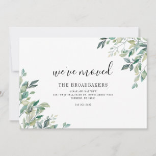 Faire-part Nous avons évolué vers la modernité