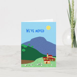 Faire-part Nous nous sommes déplacés