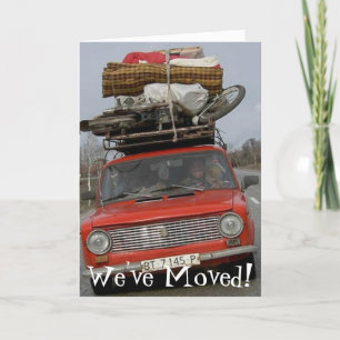 Faire-part Nous nous sommes déplacés !