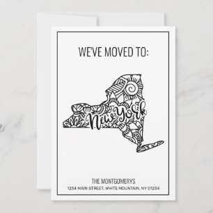 Faire-part Nous sommes allés à Mandala, la florale de l'État 