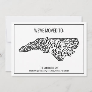 Faire-part Nous sommes allés à Mandala, la flore de l'état de