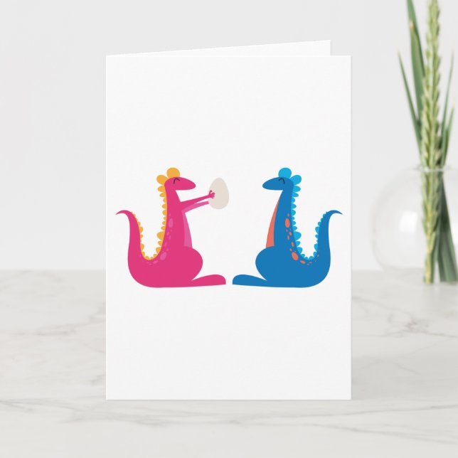 Faire-part nous sommes enceintes (Devant)