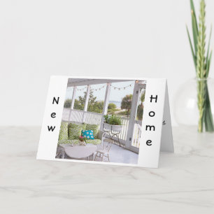 FAIRE-PART NOUVEAU MAISON CHERCHENT LES VIEILLES SOUVENIRS ET