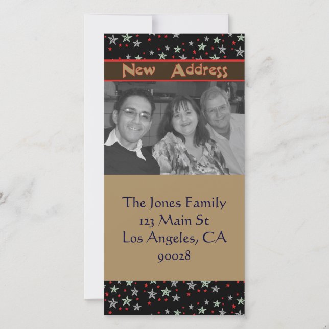 Faire-part nouvelle adresse (Devant)