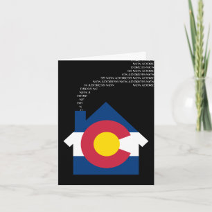 Faire-part nouvelle adresse du Colorado