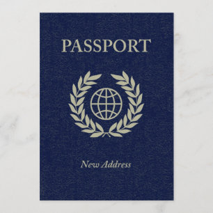 Faire-part nouvelle adresse passeport
