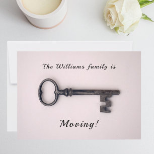 Faire-part Nouvelle adresse résidentielle minimale Ancienne c