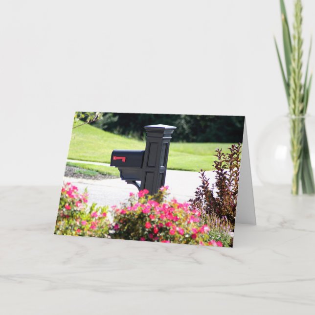 Faire-part Nouvelle boîte aux lettres d'adresse (Devant)