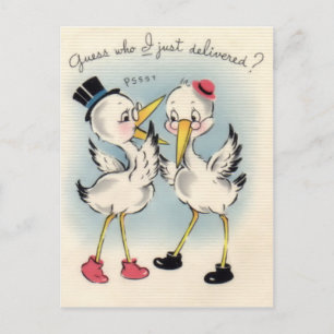 Faire-part Nouvelle carte postale bébé