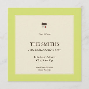 Faire-part nouvelle maison