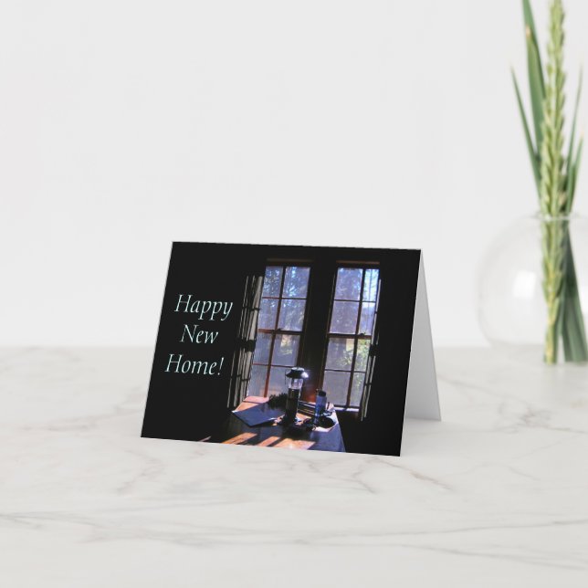 Faire-part Nouvelle maison heureuse (Devant)