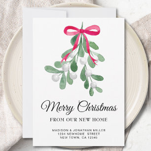 Faire-part Nouvelle Maison Joyeux Noël Déménagement