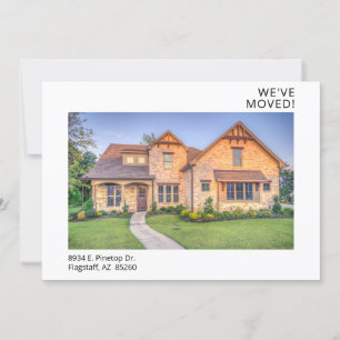 Faire-part Nouvelle Maison Photo Moderne