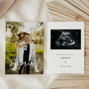 Faire-part Nouvelle Tante/Grand-Parents/Grossesse Nana