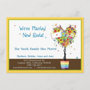 Faire-part Nouvelles racines