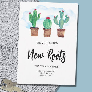 Faire-part Nouvelles racines en mouvement