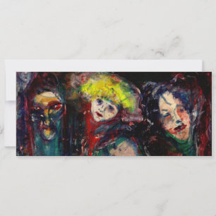 Faire-part NUIT DE CARNAVAL À VENISE Mascarade Vénitienne Mas