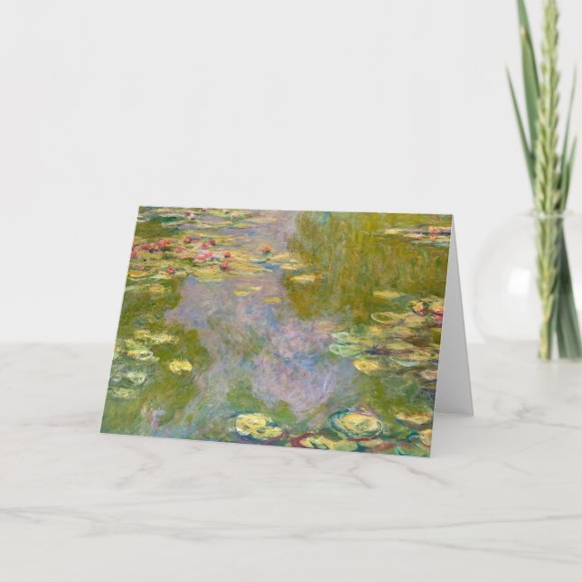 Faire-part Nymphéas | Claude Monet | (Devant)