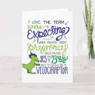 Faire-part On s'attend à un bébé, mais ça pourrait être un...