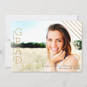 FAIRE-PART OR GRAD