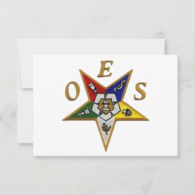 Faire-part Ordre de l'Etoile Orientale (Devant)