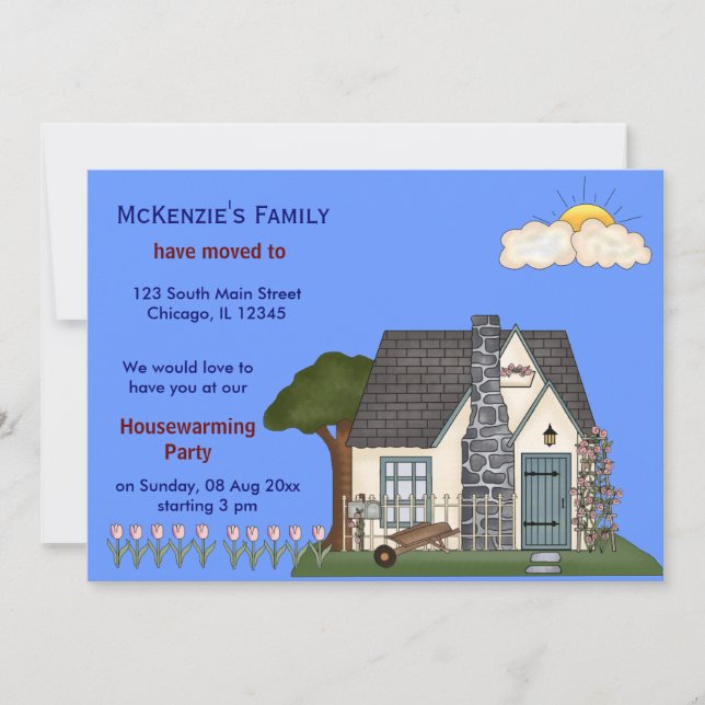 Faire-part Ouverture (Devant)