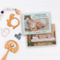 Pale Turquoise mignon Ours Introduit Baby Faire-pa