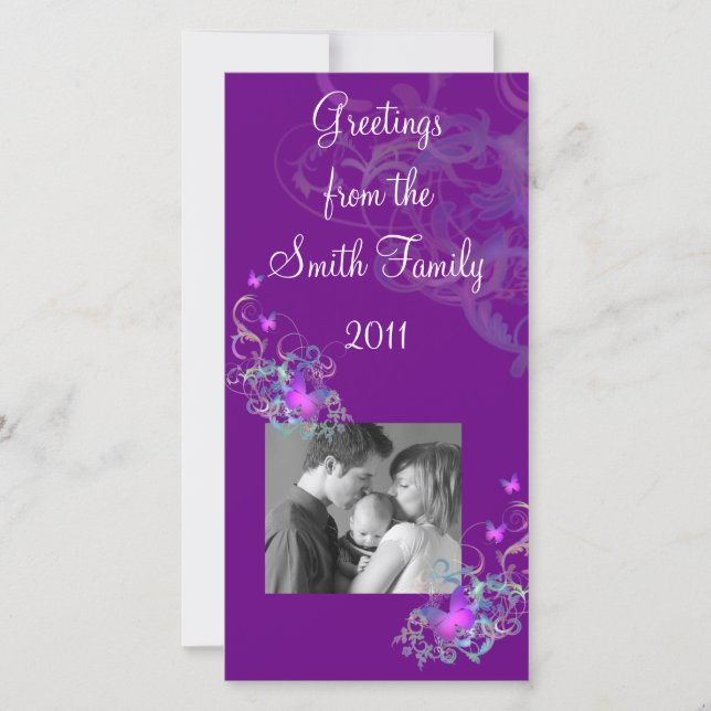 Faire-part Papillons (Devant)