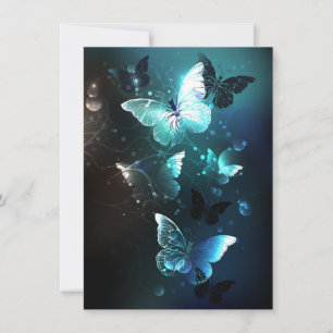 Faire-part Papillons de nuit