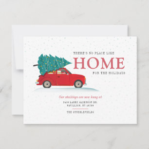 Faire-part Pas d'endroit comme chez soi Nous avons déménagé N