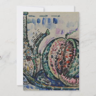 Faire-part Paul Signac - La Vie Encore Avec WaterMelon,
