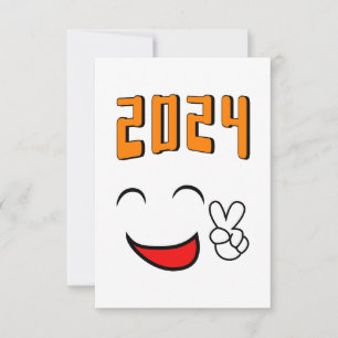 Faire-part Peace 2024 Love