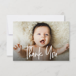 Faire-part Personnalisé Horizontal Photo Bébé Traitement de l