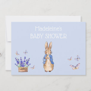 Faire-part Personnaliser Baby shower lapin Peter