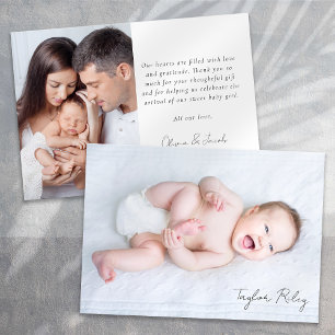 Faire-part Photo Calligraphie Nom Naissance Statistiques Nouv