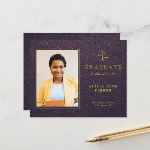 Faire-part photo de l'école de droit budgétaire