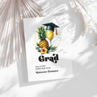 Photo de remise de diplôme rétro vintage tropical