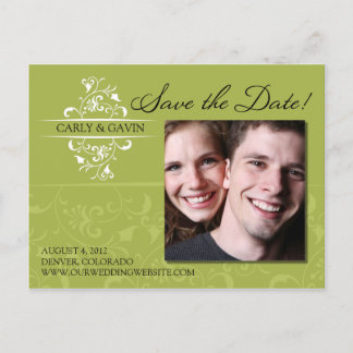 Faire-part Photo Enregistrer la date Carte postale