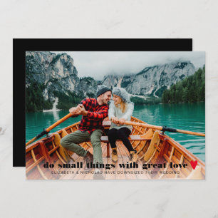 Faire-part photo Micro Mariage téléchargé