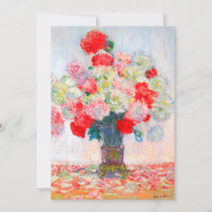 Faire-part Pivoines de Monet