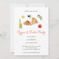 Pizza & Pasta Party Anniversaire