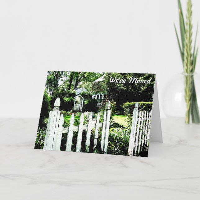Faire-part Porte de Jardin (Devant)