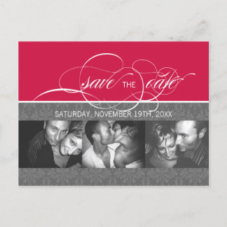 Faire-part Pour toujours  SAUVEGARDER LA DATE Carte postale p