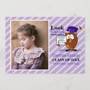 Faire-part préscolaire de photo de jardin