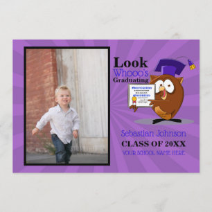 Faire-part préscolaire de photo de jardin